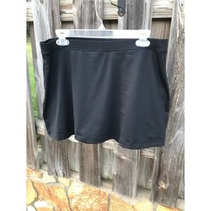 Slazenger L Black Athletic Skort